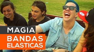 Truco de magia con gomitas bandas elásticas revelado [upl. by Ethban]