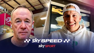 Liam Lawson chats to Greg Murphy on F1 contract  Sky Speed [upl. by Iliam336]