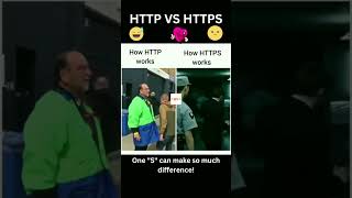 HTTP vs HTTPS quotSquot make big difference shorts http https [upl. by Dougy99]