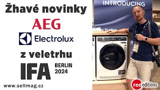 AEG a Electrolux na veletrhu IFA 2024  umělá inteligence pomůže s vařením a další novinky [upl. by Ramaj18]