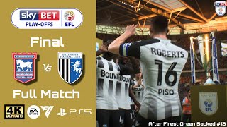 Ipswich vs Gillingham  EFL Championship  PlayOffs Final  FC 24  PS5 4K60 [upl. by Melina]