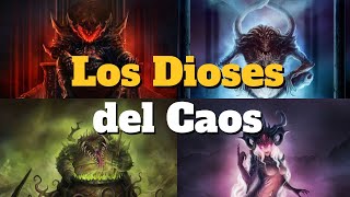 Los Dioses del Caos Lore 40k Caos Parte 2 Los Poderes Ruinosos [upl. by Arytahs207]