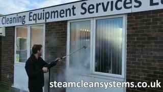 The amazing ST4000 Europes most powerful boiler powered Dry Steam Cleaner from Steam Clean Systems [upl. by Svend]