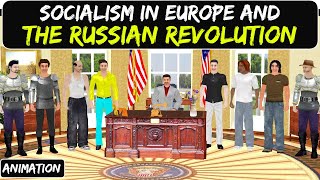 Socialism in Europe and the Russian Revolution Class 9  Class 9 History Chapter 2  CBSE NCERT MMT [upl. by Kuhlman]