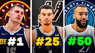 Ranking the Top 50 Players in the NBA [upl. by Kerwinn]