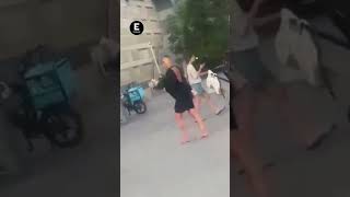 Mujer sufre ataque psicótico y mata a su hijo con un hacha en Tel Aviv [upl. by Skcirdnek160]