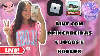 LIVE jogos e muitas brincadeiras 🥳🥳 [upl. by Ronacin]