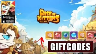 ALL RISE OF KITTENS GIFTCODE  RISE OF KITTENS GAMEPLAY INDONESIA [upl. by Alfred]