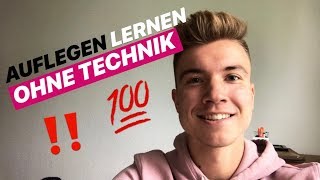 DJ WERDEN TUTORIAL DEUTSCH 🎧Auflegen lernen ohne DJ Technik [upl. by Sinoda]