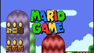 Mario Game  Part 1  World 1  🌲Grassland🌲SMW Hack [upl. by Lledyr]