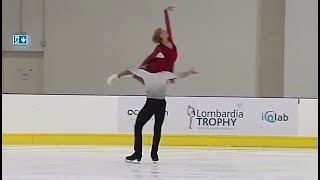 Maria KAZAKOVA  Giorgi REVIA  2023 Lombardia Trophy Figure Skating Ice Dance Free Dance [upl. by Buckler]