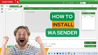 quotStepbyStep Guide How to Install WA Sender on Your PCquot wasender [upl. by Atinev]