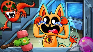 Poppy Playtime 3 Animation  CATFEINE BUILDS a SECRET ROOM ZOOCHOSIS Bous Revenge Animations [upl. by Eclud178]