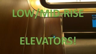 OTIS Elevonic 401411 LowMidRise Elevators  TD Canada Trust Tower [upl. by Karly]