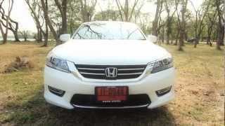 New Honda Accord 2013 quotติดแก๊สquot ฮอนด้า แอคคอร์ด G9 คันแรกในไทย [upl. by Edna796]