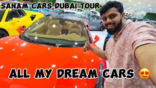 Again tour sports car showroom  Sanam Cars Dubai  Bht Maza Aya Car review kiya sanamcars dubai [upl. by Lux]