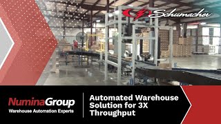 Automated Warehouse Solution for 3X Throughput [upl. by Yelah]