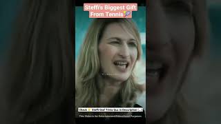 Steffi Graf About Her Kids 👩‍👦 And Gift From Tennis 🎾 shorts [upl. by Pang]