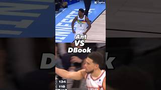 Ant VS DBook anthonyedwards devinbooker [upl. by Ardnohsal]