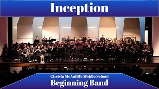 Inception CMMS Beginning Band 2023 Spring Concert 4K [upl. by Afra]