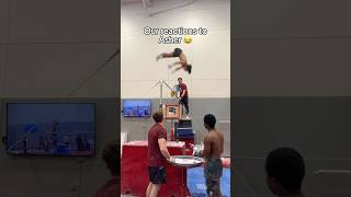 I was in emotional distress 😂 gymnastics gymnast sports fail fails olympics olympian sport [upl. by Ame518]