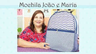 Mochila de tecido fácil para iniciantes [upl. by Nahsar]