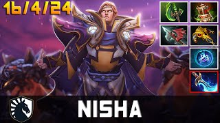 Nisha Invoker 735b Update Patch  Dota 2 Pro MMR Gameplay 10 [upl. by Eibrad38]