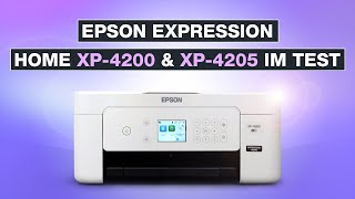 Epson Expression Home XP4205 amp XP4200 im Test Kompakt mit tollem Display  Deutsch – Testvenure [upl. by Ahsimed665]