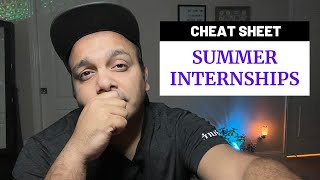 SMARTEST WAY TO GET SUMMER INTERNSHIPS FOR INTERNATIONAL STUDENTS  2022 [upl. by Padegs590]