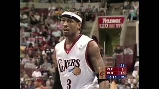 2005 04 08 Cavaliers vs 76ers [upl. by Onairotciv519]