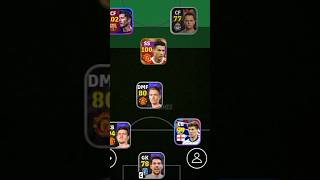 Super sub squad 🔥  235 formation  efootball mobile shorts [upl. by Novyak]