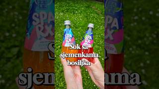 Sok sa sjemenom bosiljka  shorts drink [upl. by Fezoj]