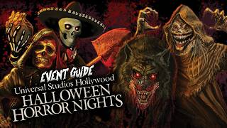 Halloween Horror Nights 2024 Guide to Universal Hollywood HHN  Houses Scare Zones amp More hhn [upl. by Anivram168]