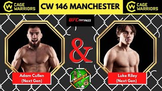 Adam Cullen amp Luke Riley  Cage Warriors 146 Manchester Countdown  Energized Show [upl. by Blackwell554]