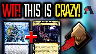 Is This The Most BUSTED Combo Deck In Timeless  🔵⚫ Thoracle Pact Combo  MTG Arena [upl. by Ahens]