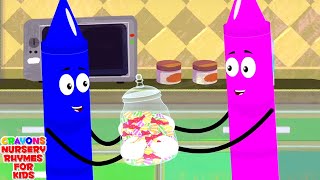 Siblings Song  Family Song  Crayons Nursery Rhymes and Songs for Kids  Song for Babies [upl. by Aihsela154]