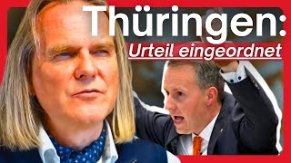 Urteil zum Thüringer Landtag  Diskontinuität und Strategem 23  Prof Dr Christian Rieck [upl. by Pelmas]