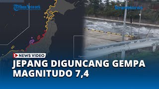 Awal Tahun Baru Jepang Dilanda Gempa Magnitudo 74 Ada Peringatan Tsunami [upl. by Joan]