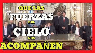 QUE LAS FUERZAS del CIELO nos ACOMPAÃ‘EN discurso de JAVIER MILEI a ARGENTINA javiermilei milei [upl. by Trinee351]