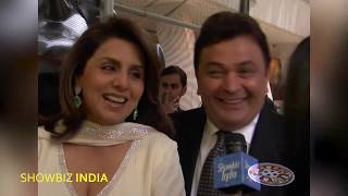 Reshma Dordi Interviews Neetu Kapoor and the Late Rishi Kapoor on Showbiz India TV [upl. by Adall]