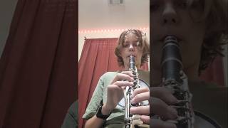 Hot cross buns clarinet [upl. by Hanad]