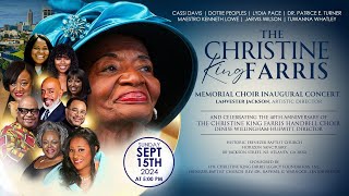 The Christine King Farris Memorial Choir Inaugural Concert  Ebenezer Baptist Church ATL [upl. by Yentrac]