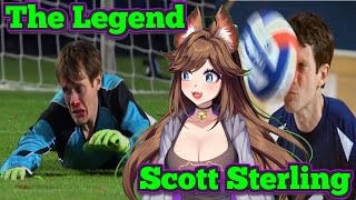 The Legend Scott Sterling Scott Sterling SoccerVolleyball Reaction [upl. by Owiat]