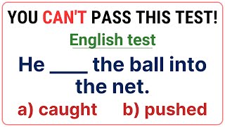 English Vocabulary Test 🌟 If you pass this test your English is amazing Action Verb Action Verbs [upl. by Buseck]