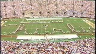 FSU Marching Chiefs 1992  Charlie Carter Tribute Halftime Show Part 2 [upl. by Assital27]