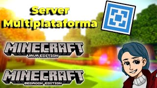 Como CONFIGURAR Geyser MC CROSSPLAY GRATIS EN ATERNOS  Minecraft Servers [upl. by Crisey]