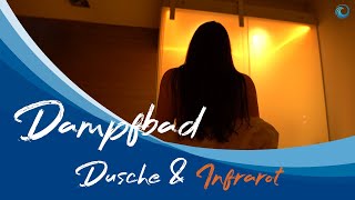 Dampfbad Dampfdusche oder Infrarotkabine für Zuhause  Bluevibes [upl. by Adnahsal725]