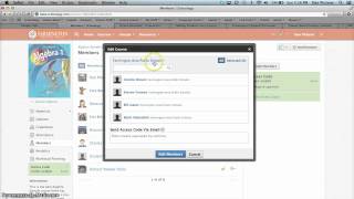 Adding Students to a CourseGroup in Schoology [upl. by Akinat]