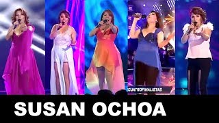 Todas las presentaciones de Susan Ochoa en los cuatro finalistas [upl. by Nyhagen]