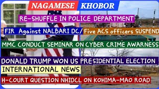 NAGAMESE KHOBOR 711LATEST NEWS [upl. by Imoyik]